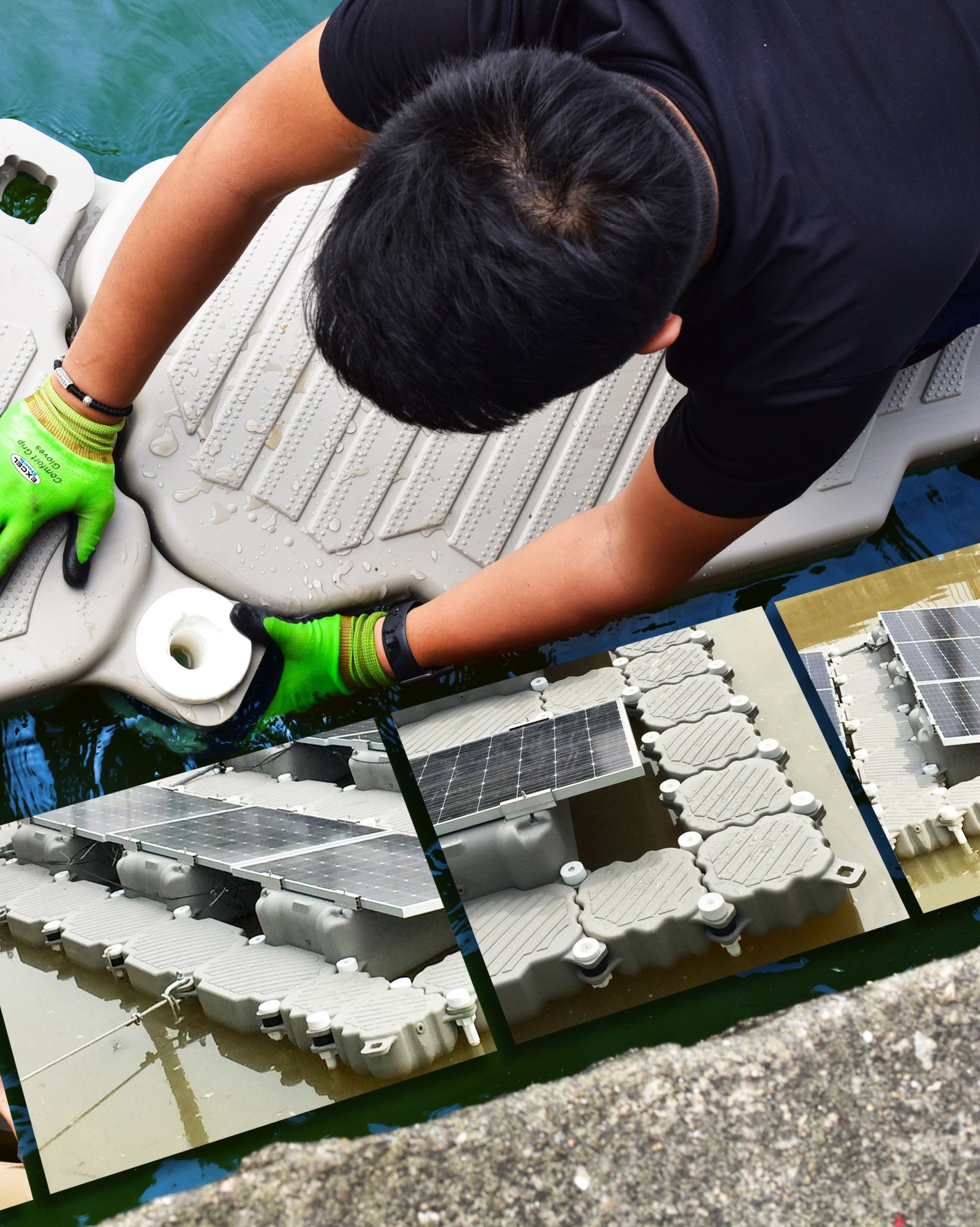 energia-solar-flotante-exceldock-instalacion energia-solar-flotante-exceldock-instalacion