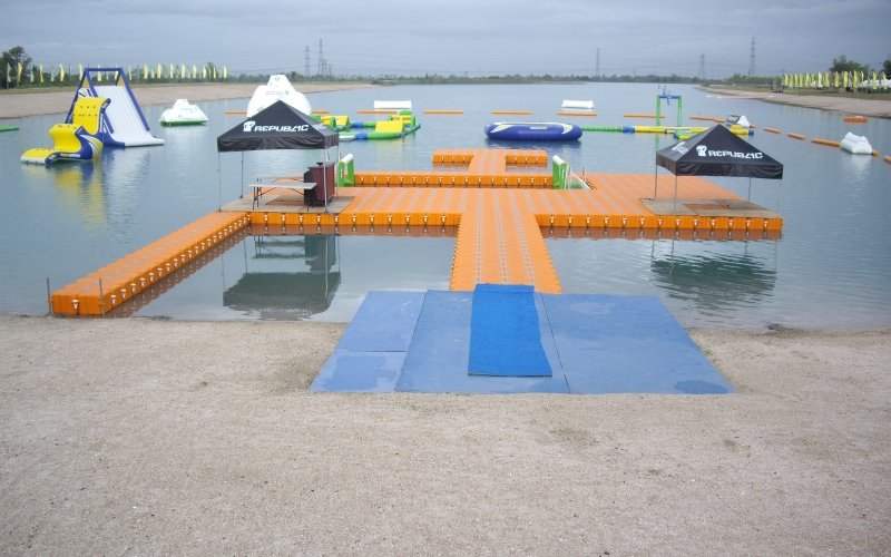 Muelles flotantes modulares parque recreacion Muelles flotantes modulares parque recreacion